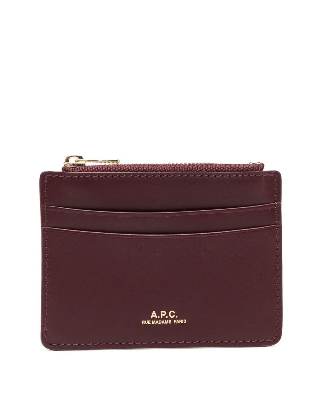 A.P.C. Purple Paris Cardholder