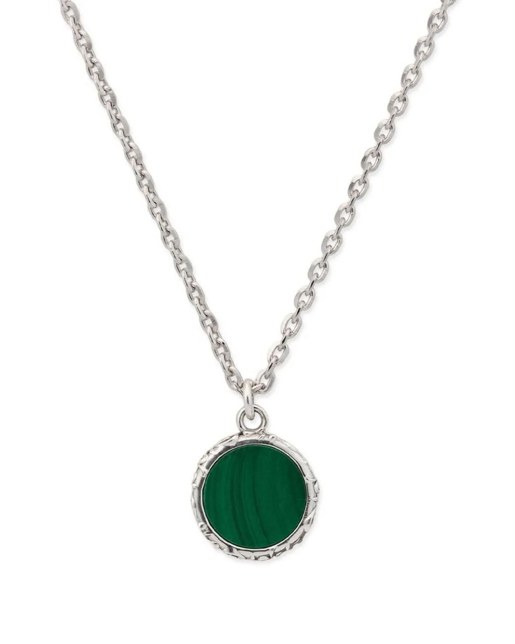 Emanuele Bicocchi Green Flourish Amulet Malachite Necklace