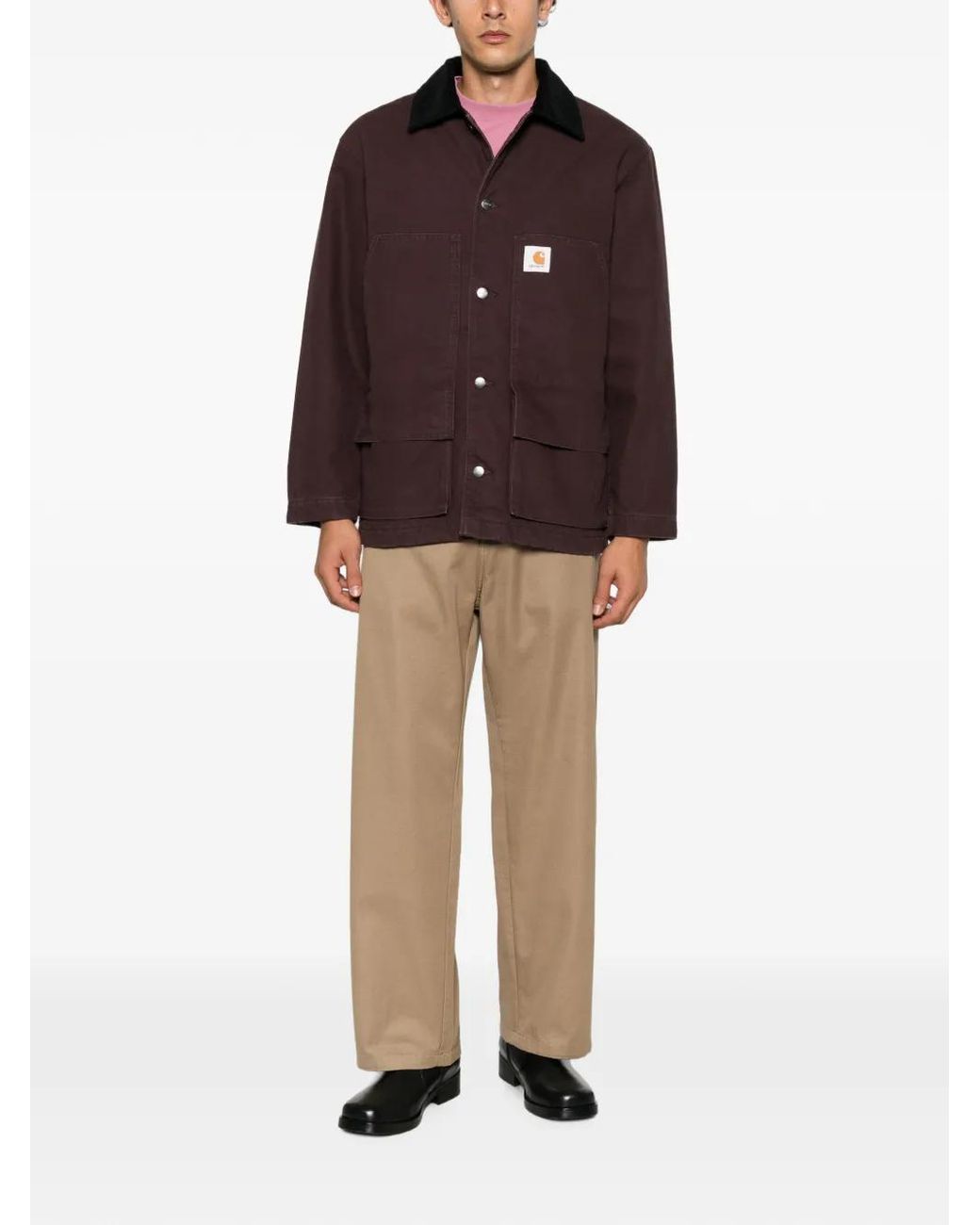Carhartt Red Lander Coat for men