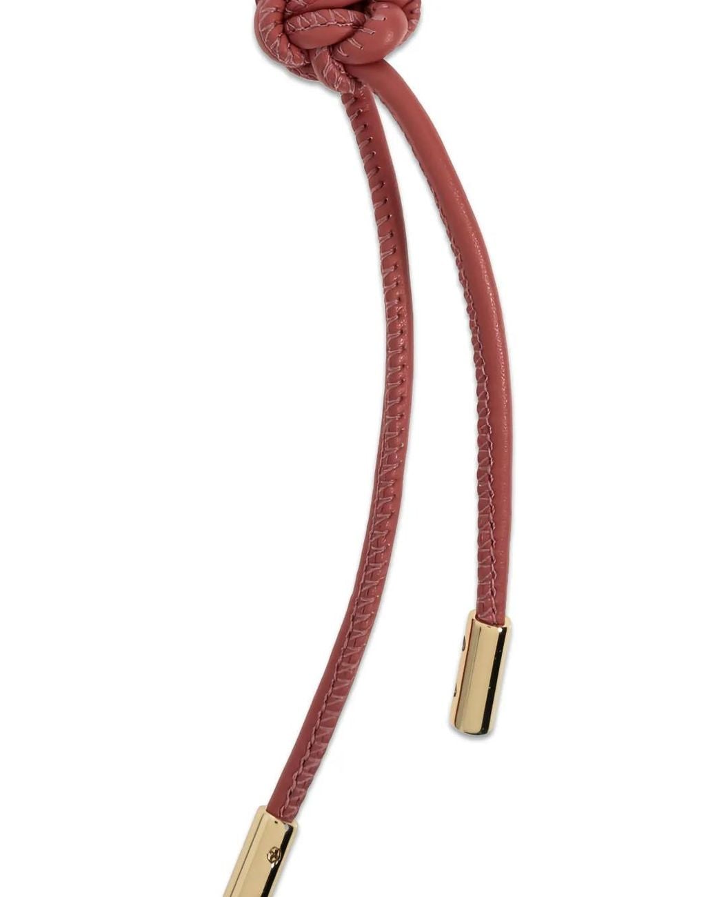 MICHAEL Michael Kors White Braided Cord Bag Charm