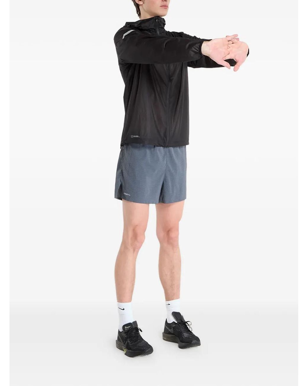 C.r.a.f.t Blue Elastic-Waist Shorts for men