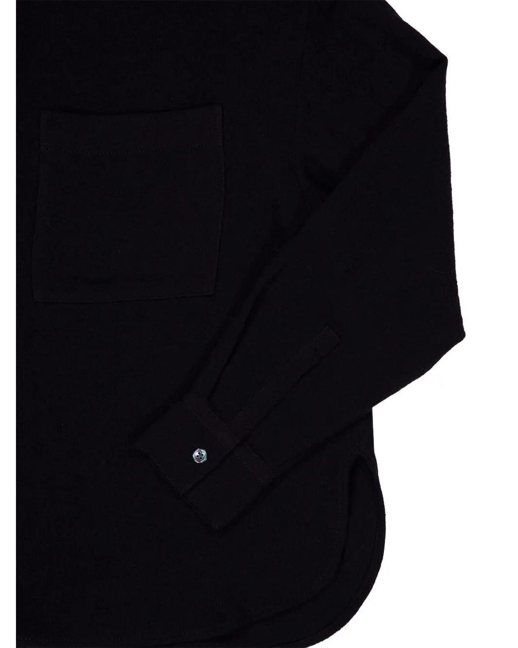 James Perse Black Oversized-Fit Shirt
