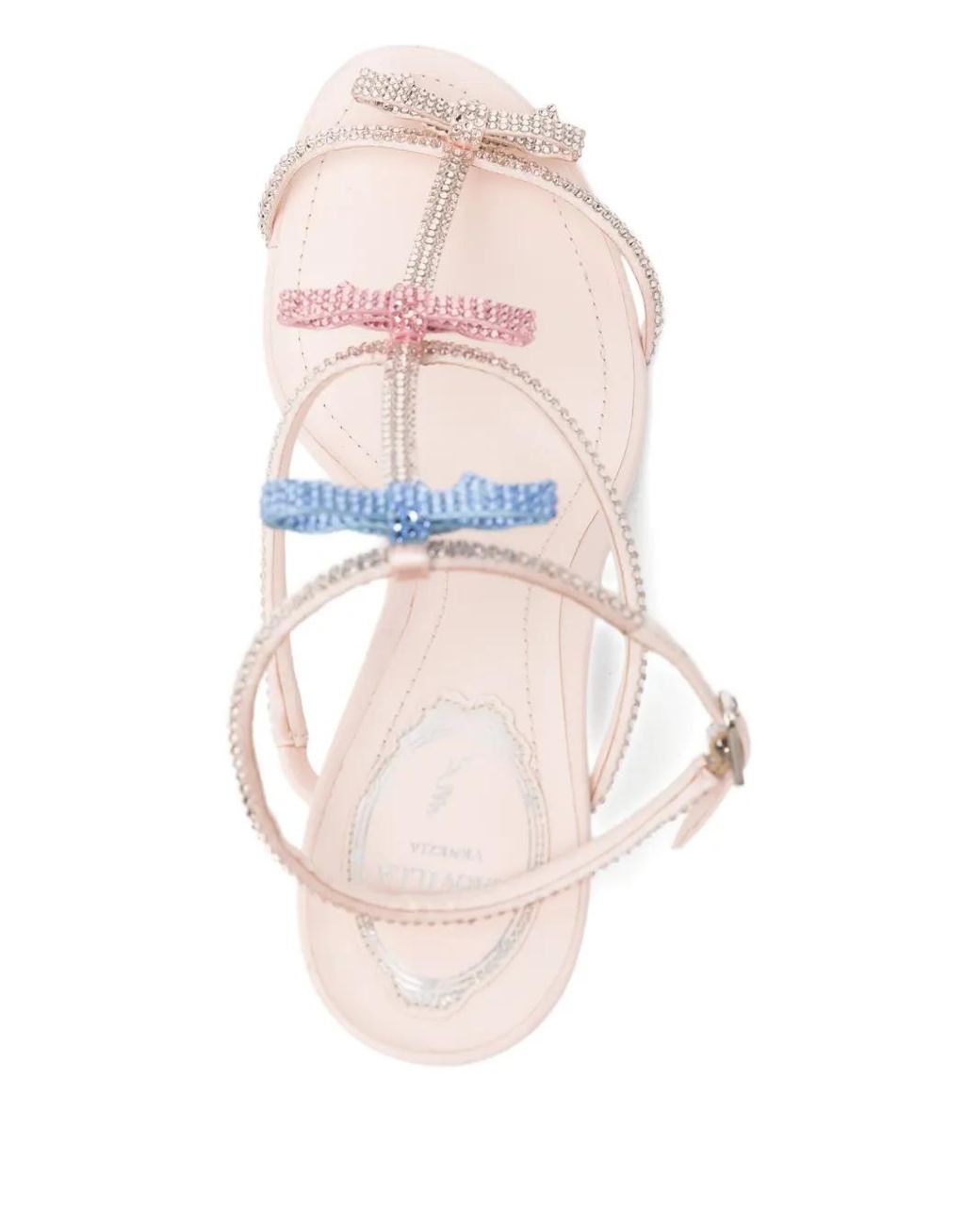 Rene Caovilla Natural 105Mm Caterina Sandals