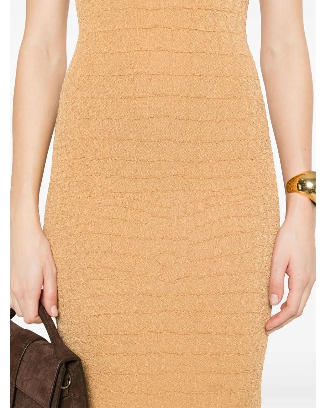 Jacquemus Maxi-Jurk in het Brown