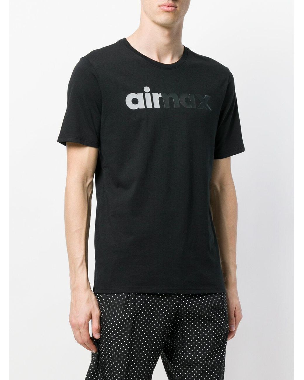 Nike Cotton Air Max 95 Printed T-shirt in Black for Men | Lyst