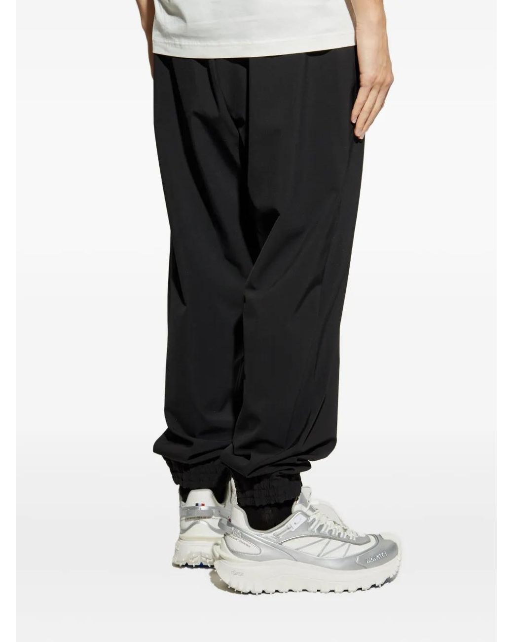 Moncler Jogginghose Mit Logo-Patch in Black für Herren