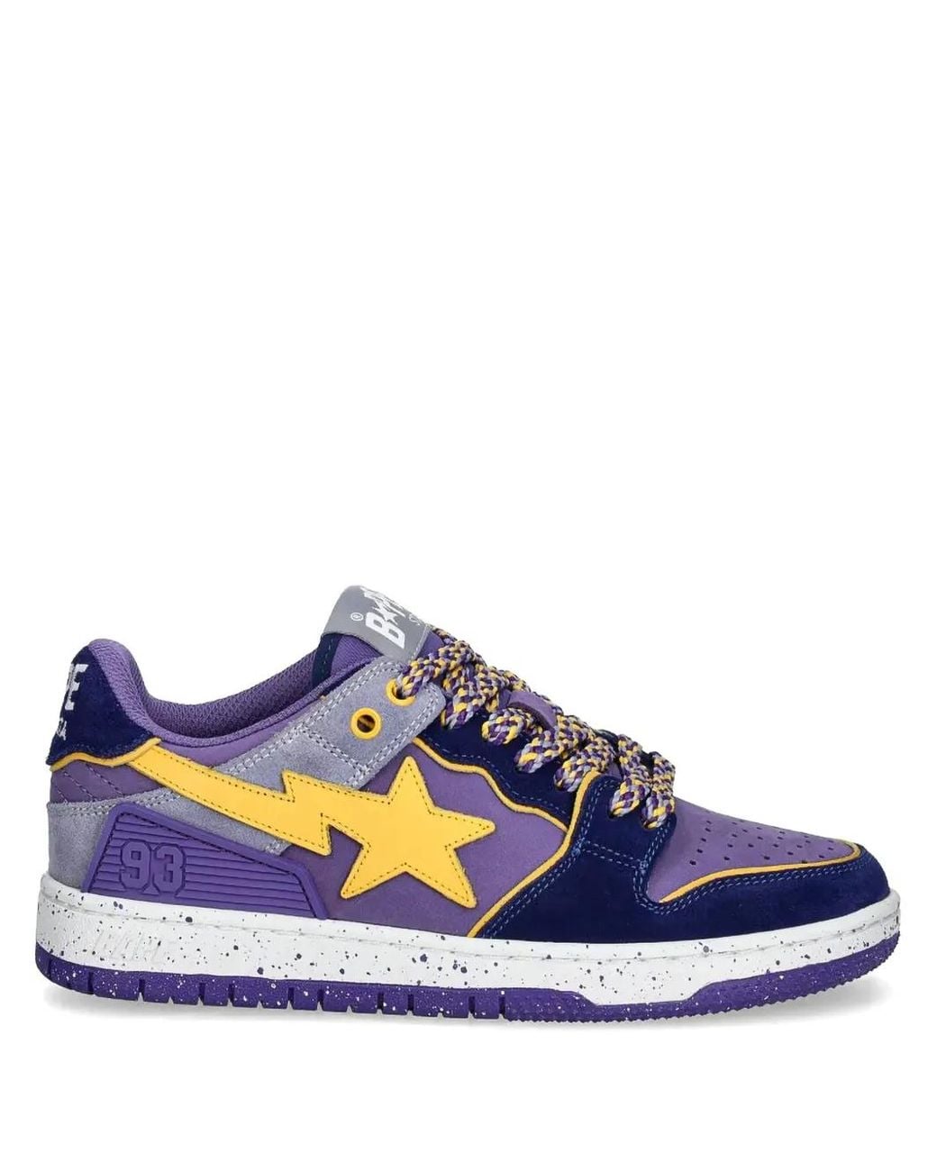 A Bathing Ape Blue Sk8 Sta Sneakers