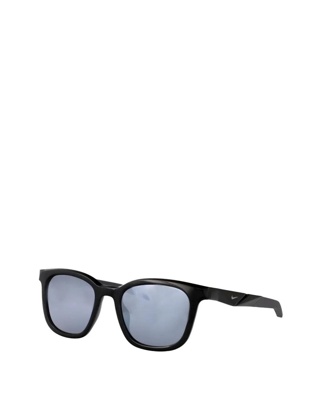 Nike White Lucent Flash Logo Sunglasses