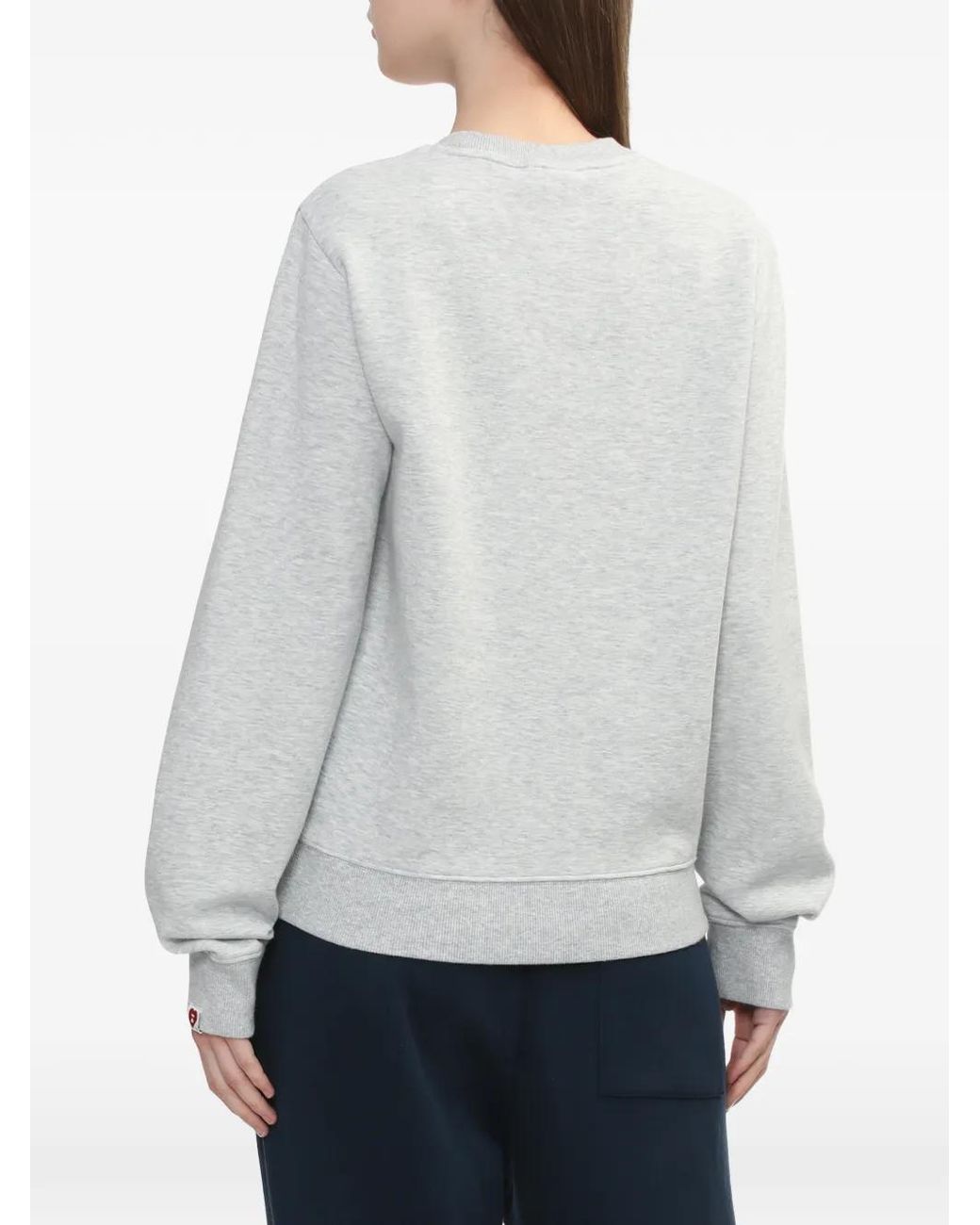 A Bathing Ape White Heart Logo Sweater