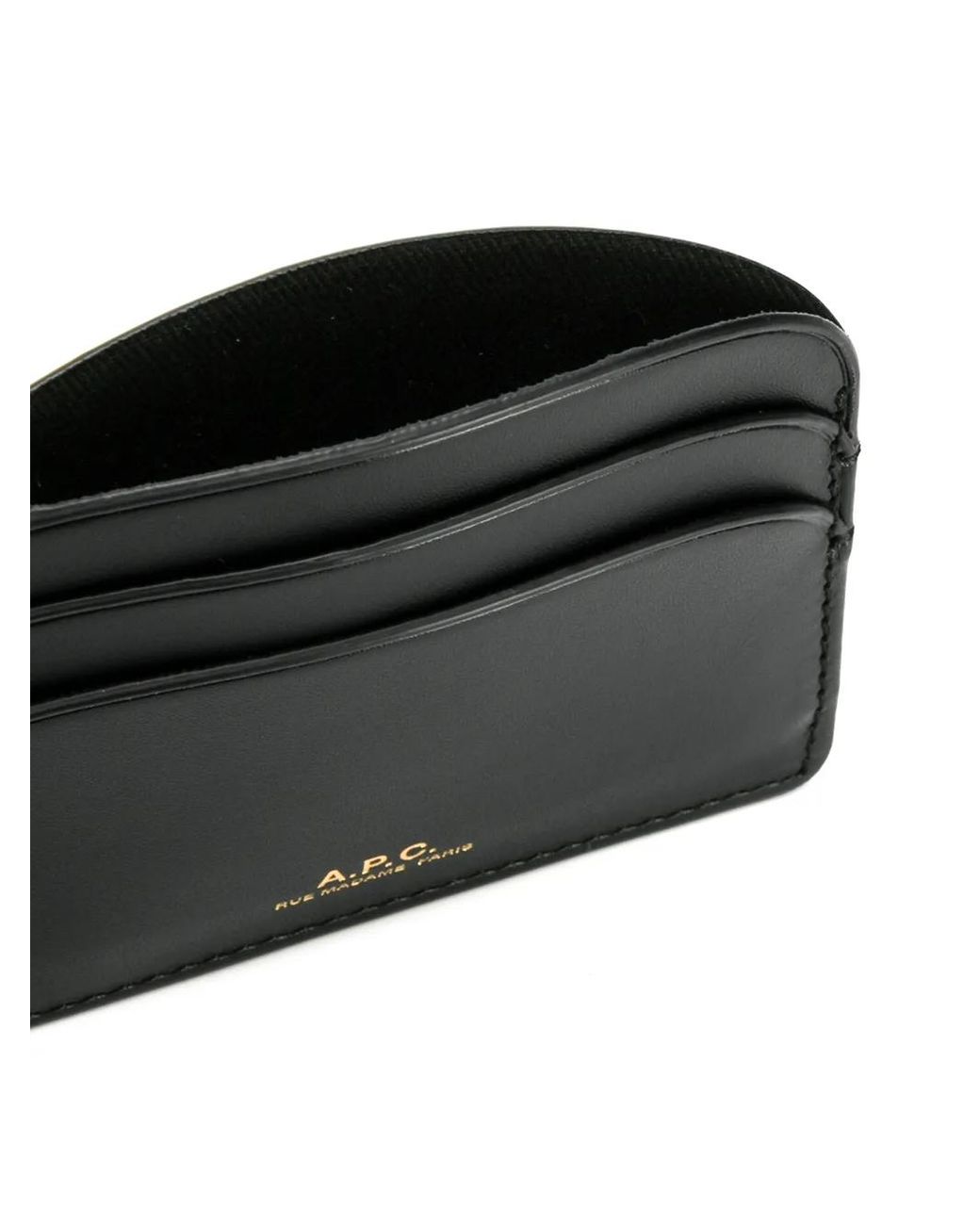 A.P.C. Black Small Leather Goods