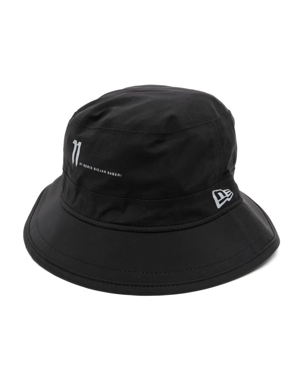 Boris Bidjan Saberi Black Gore-Tex Bucket Hat for men