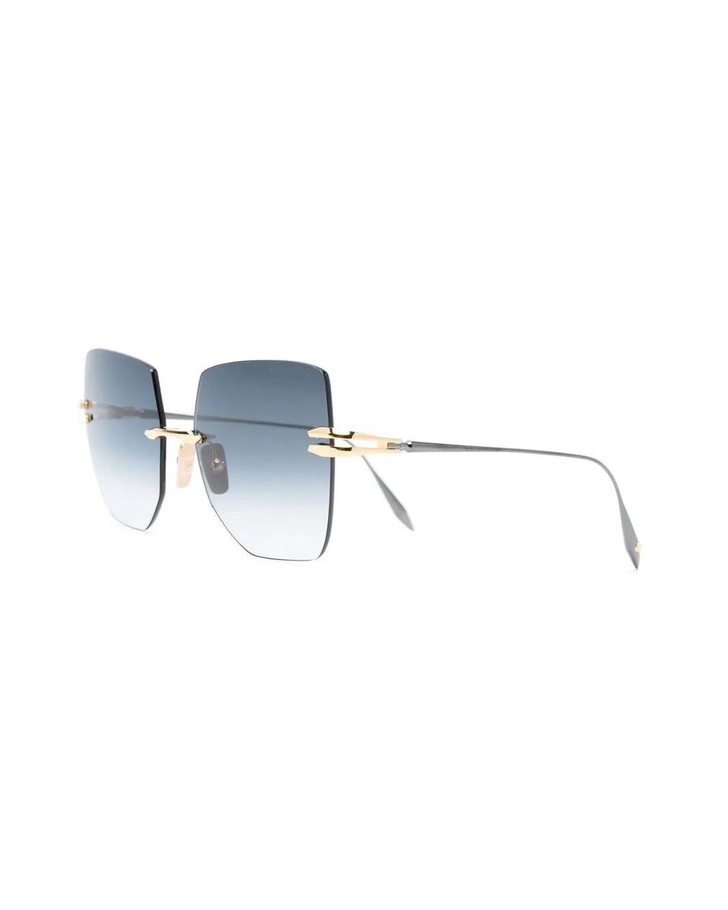 Dita Eyewear Blue Gradient Butterfly-Frame Sunglasses