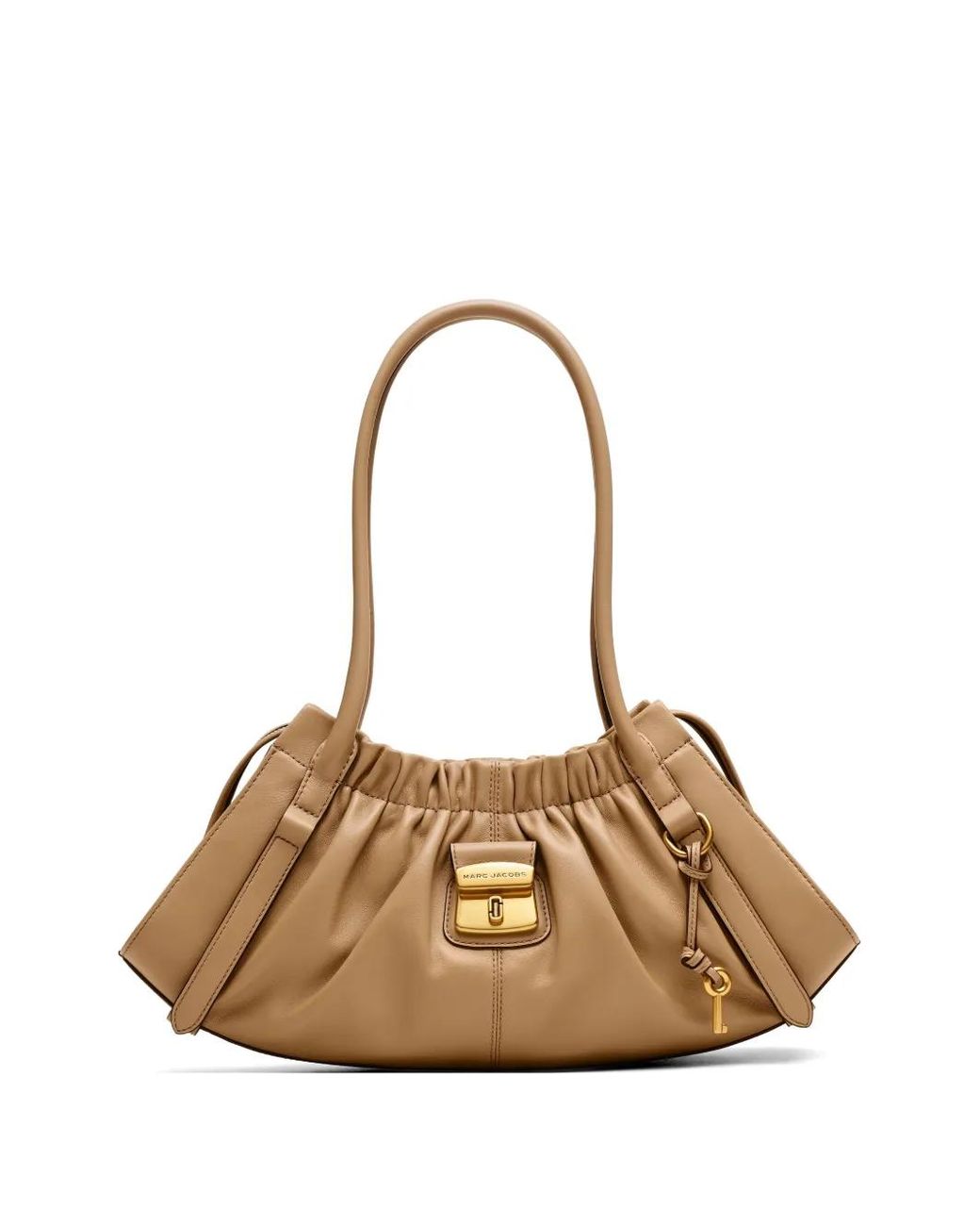 Marc Jacobs Natural The Cristina Leather Shoulder Bag