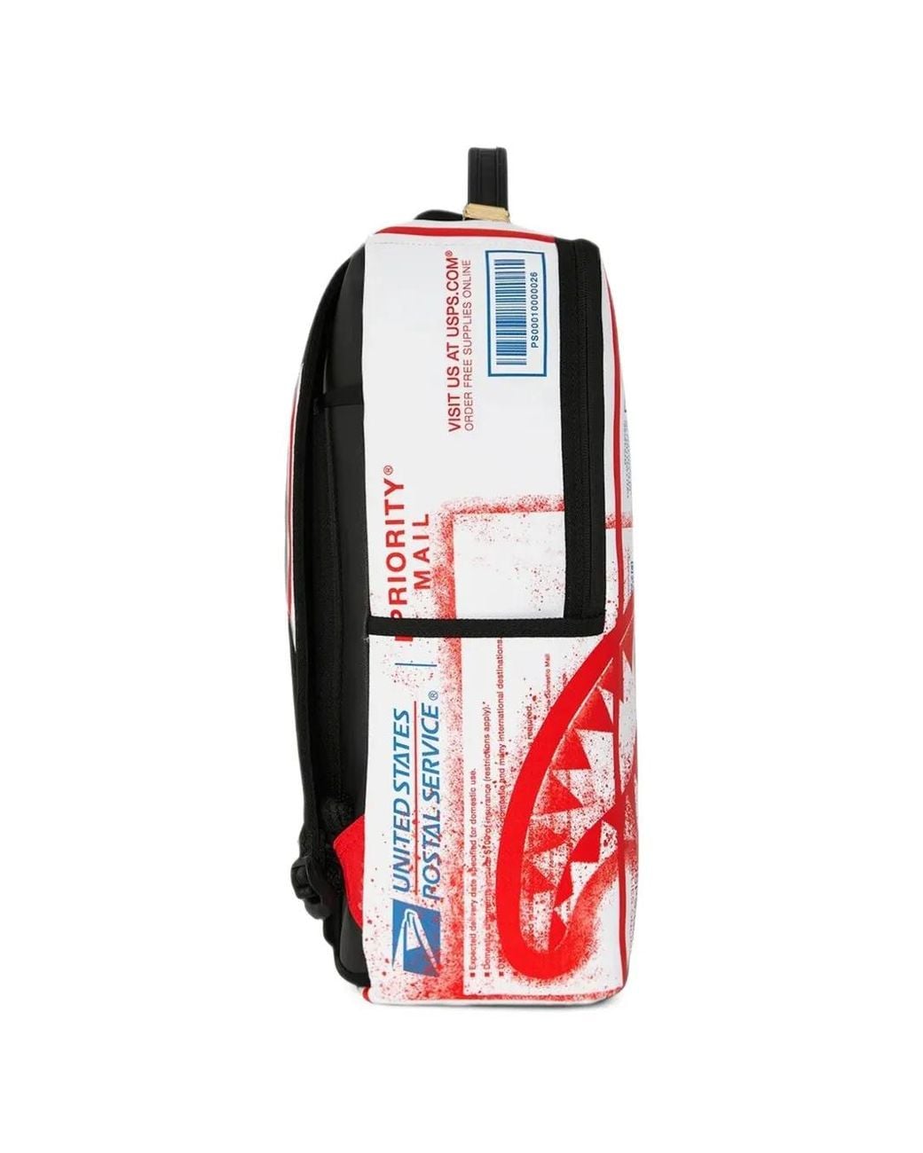 Sprayground Red Shark Backpack for men
