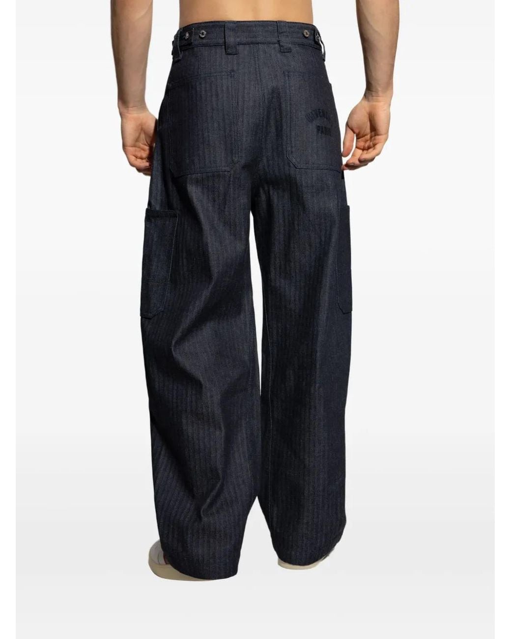 Givenchy Blue Cargo Trousers for men