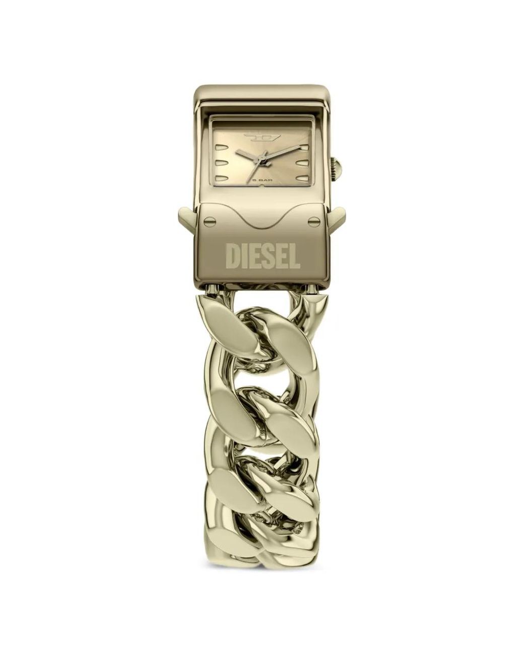 DIESEL Metallic Closer-Tone Stainless Steel Watch for men