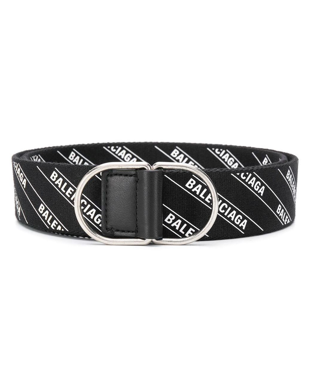 balenciaga men's logo belt