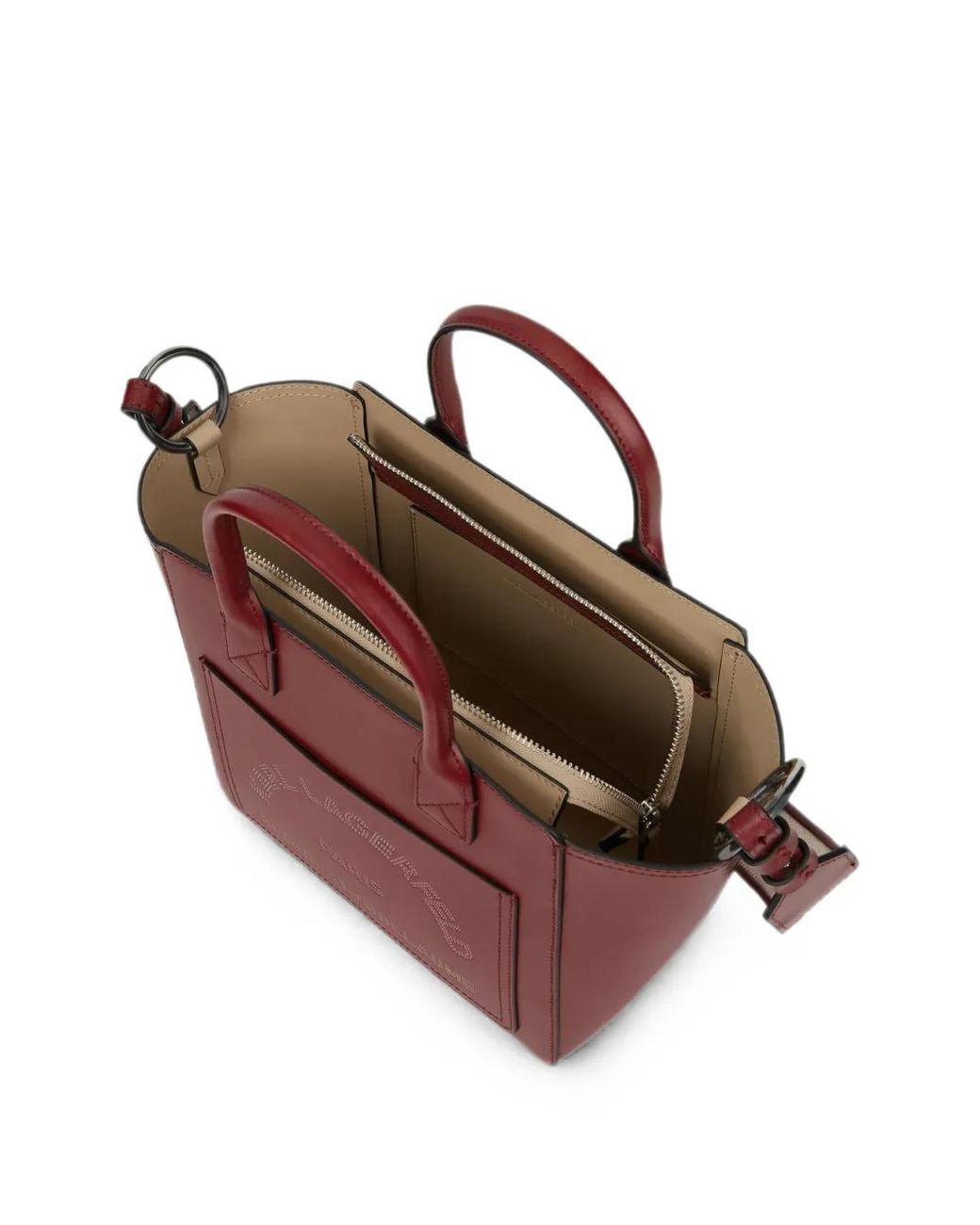 Karl Lagerfeld Red K/Daily Small Pocket Tote Bag