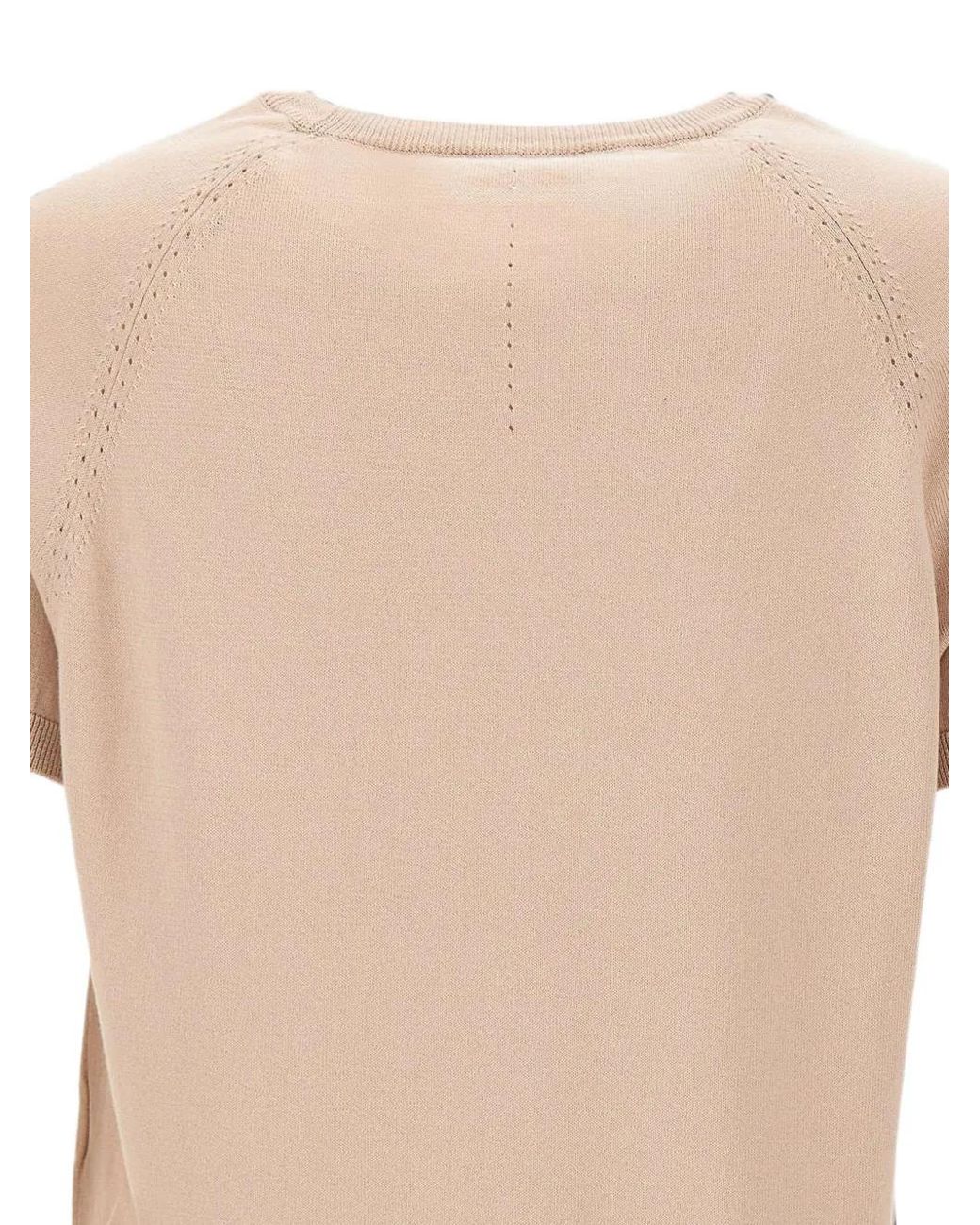 Kangra Natural Kurzärmeliger Pullover