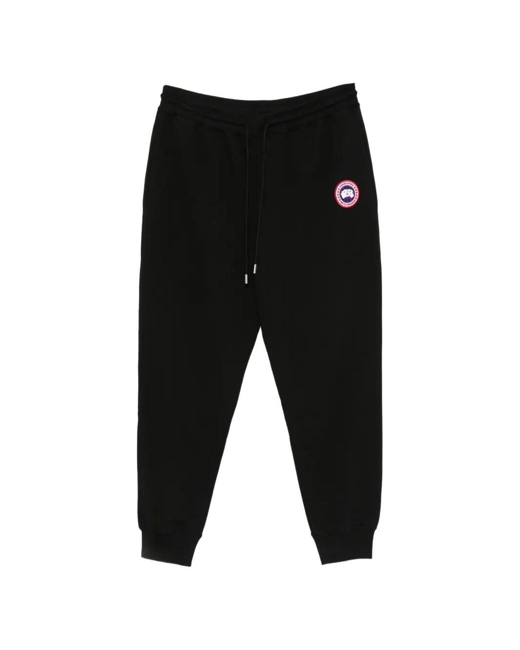 Canada Goose Black Loon Cotton Sweatpants for men