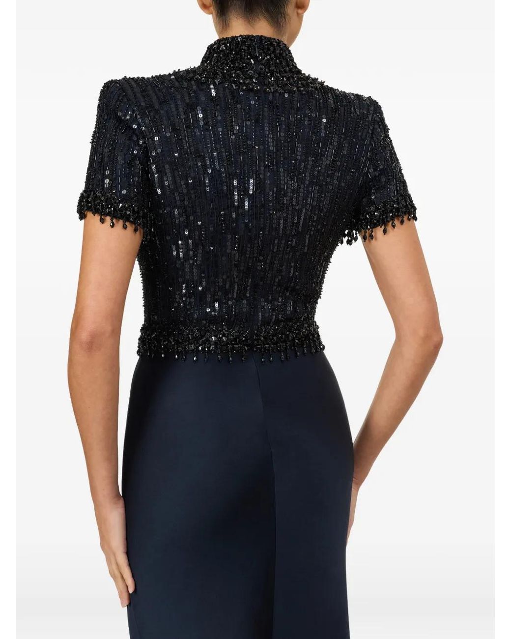 Jenny Packham Blue Trinity Dress