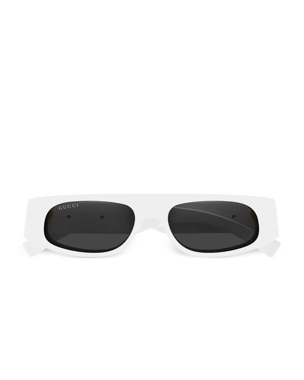 Gucci Black Rectangle-Frame Sunglasses
