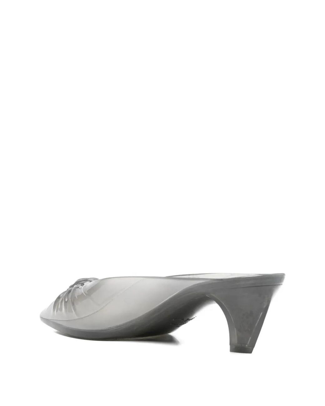 Chloé White Jelly Mules