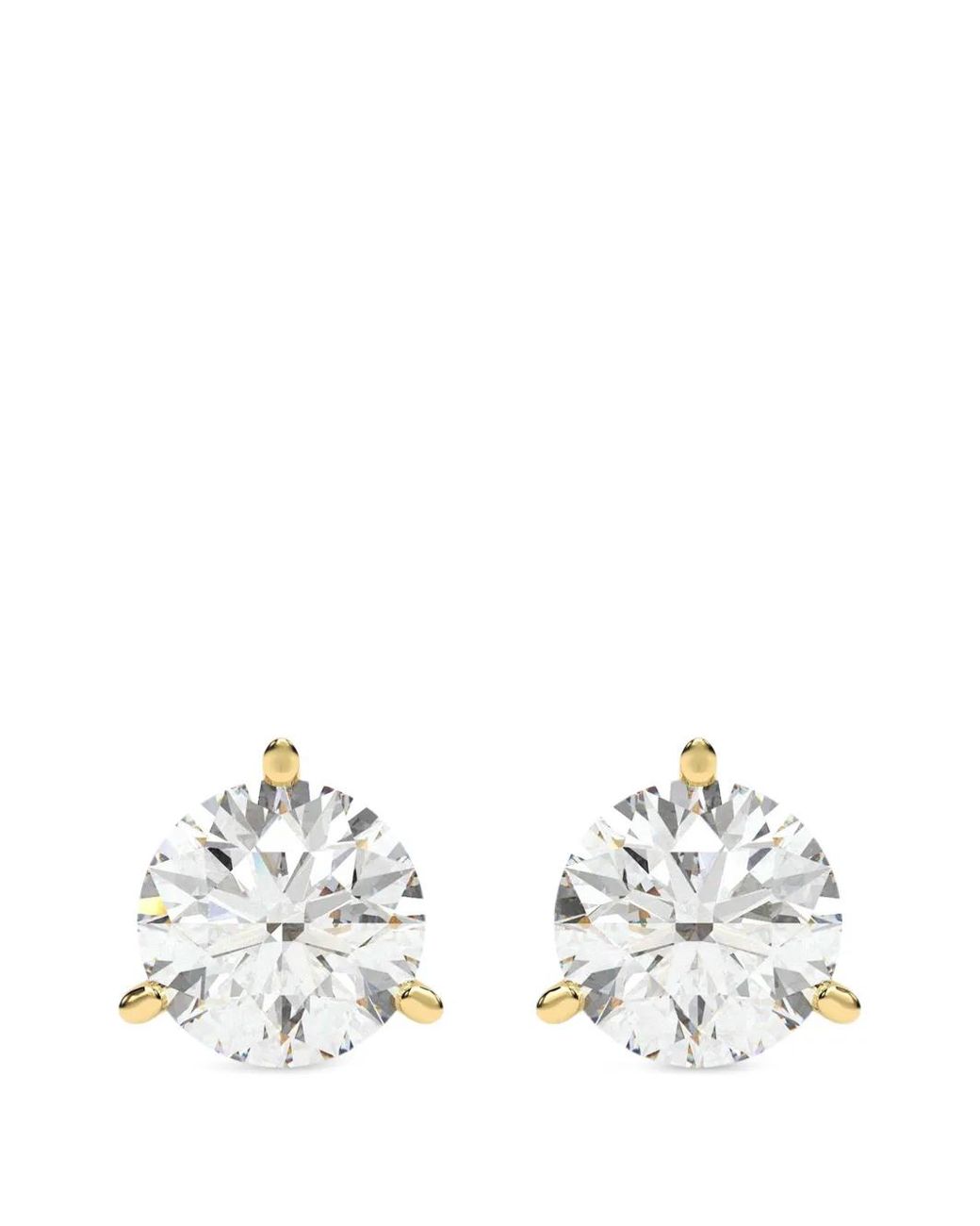 Diamond Essentials White Diamond Solitaire Earrings