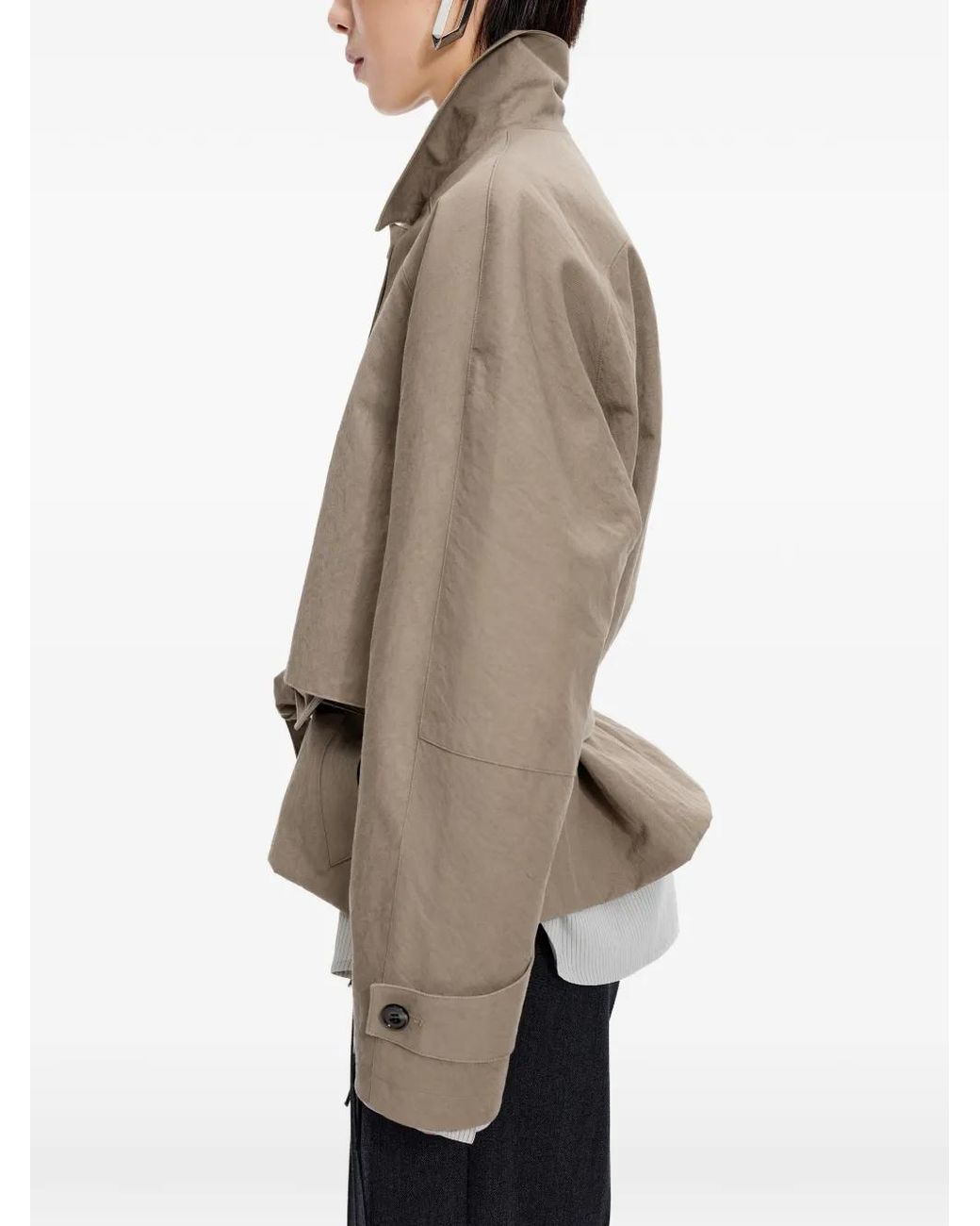 JNBY Natural Tied-Hem Jacket