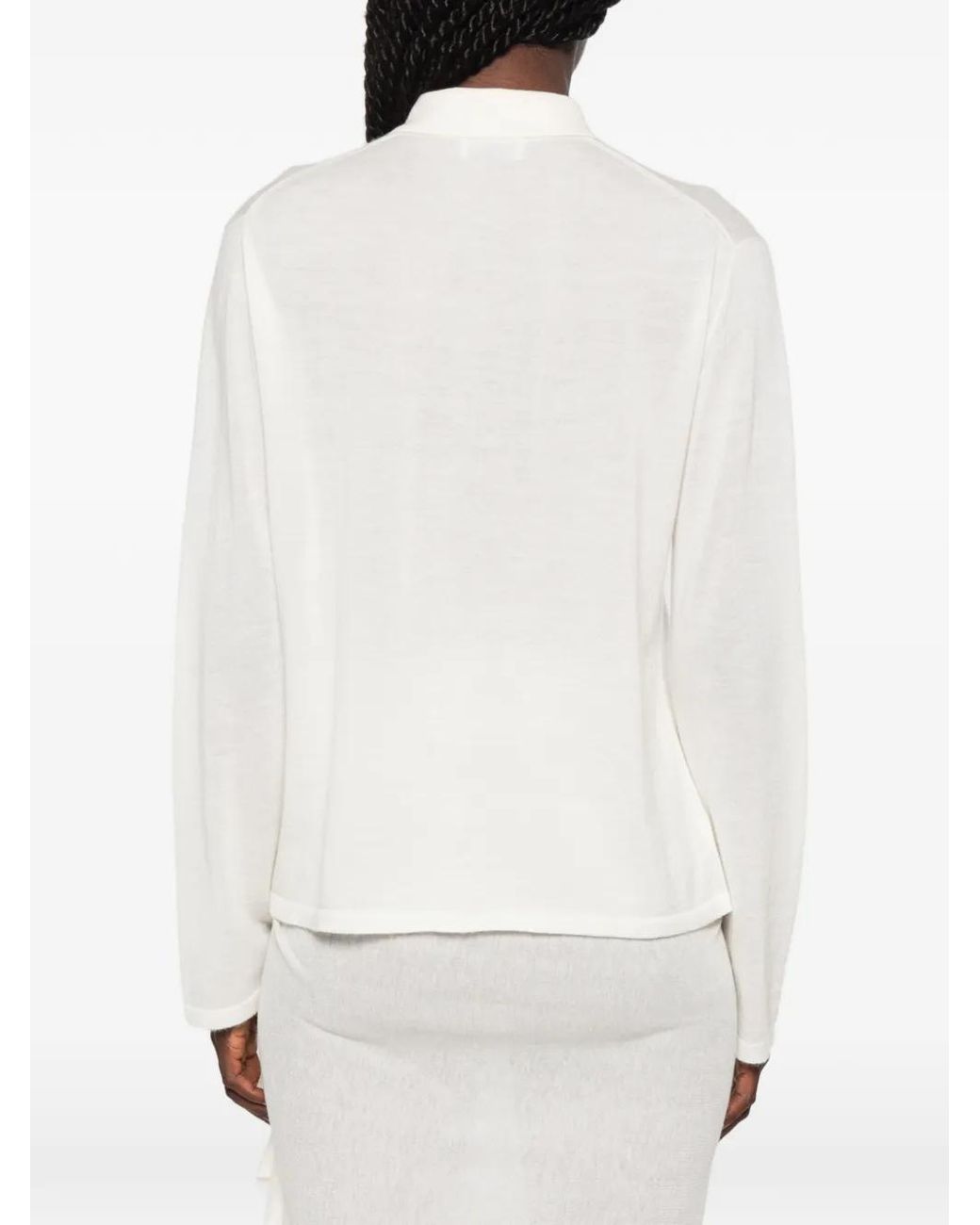 Soft Goat White Featherlight Shirt