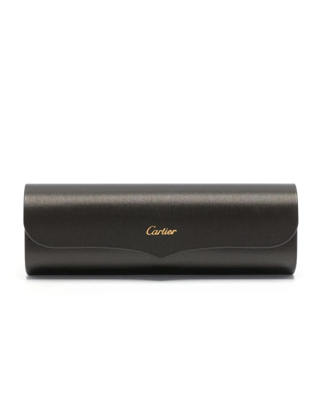 Cartier Blue Rectangle-Frame Sunglasses