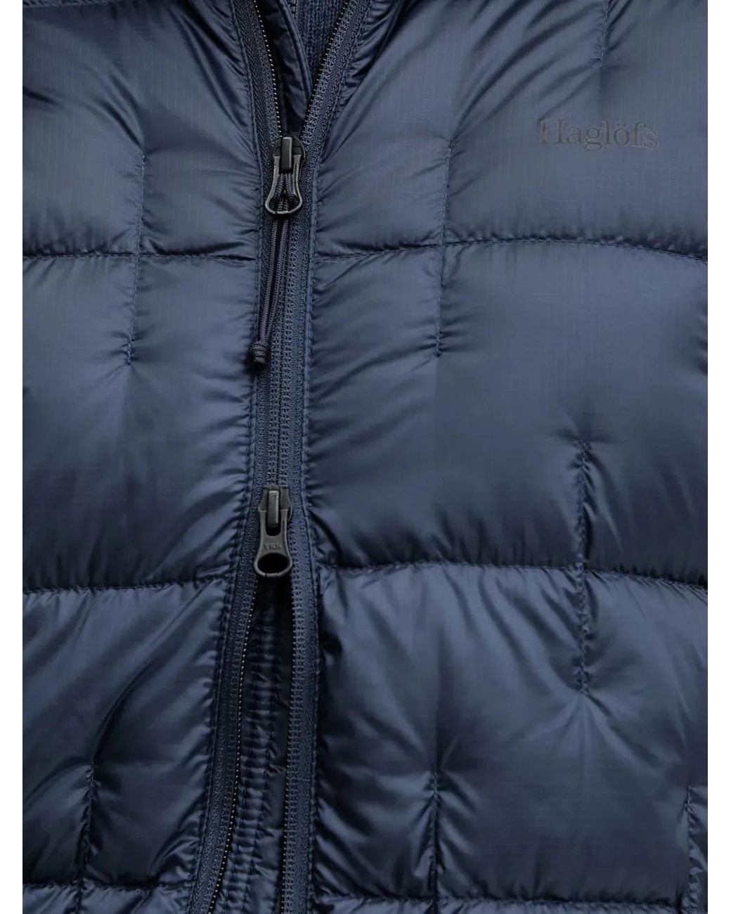 Haglöfs Blue Hede Hooded Quilted Jacket