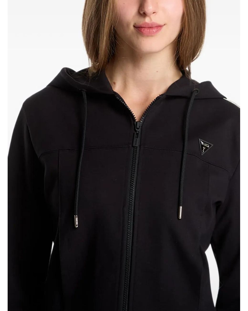Sudadera Con Capucha Guess de color Black