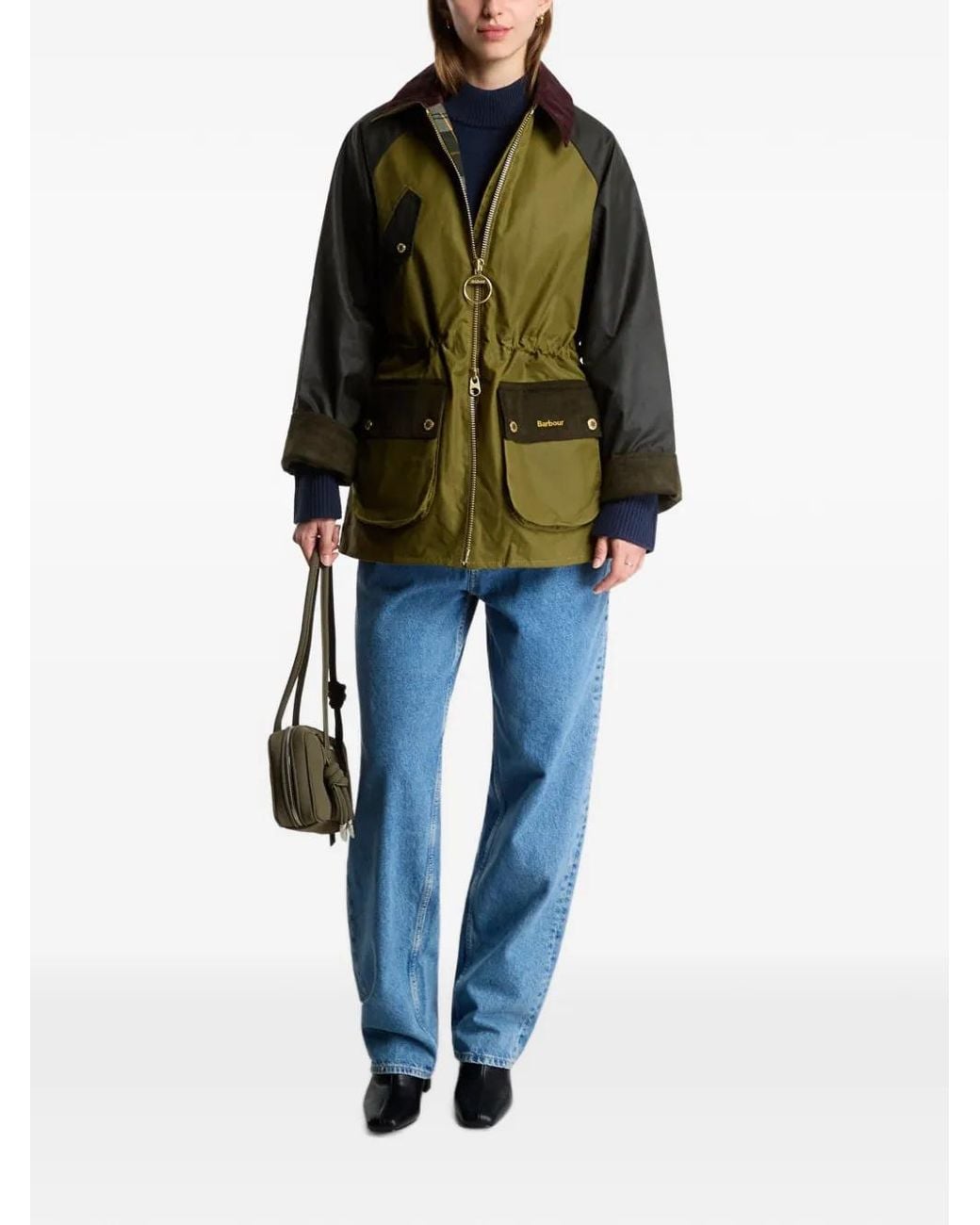 Barbour Green Treeton Waxed Jacket