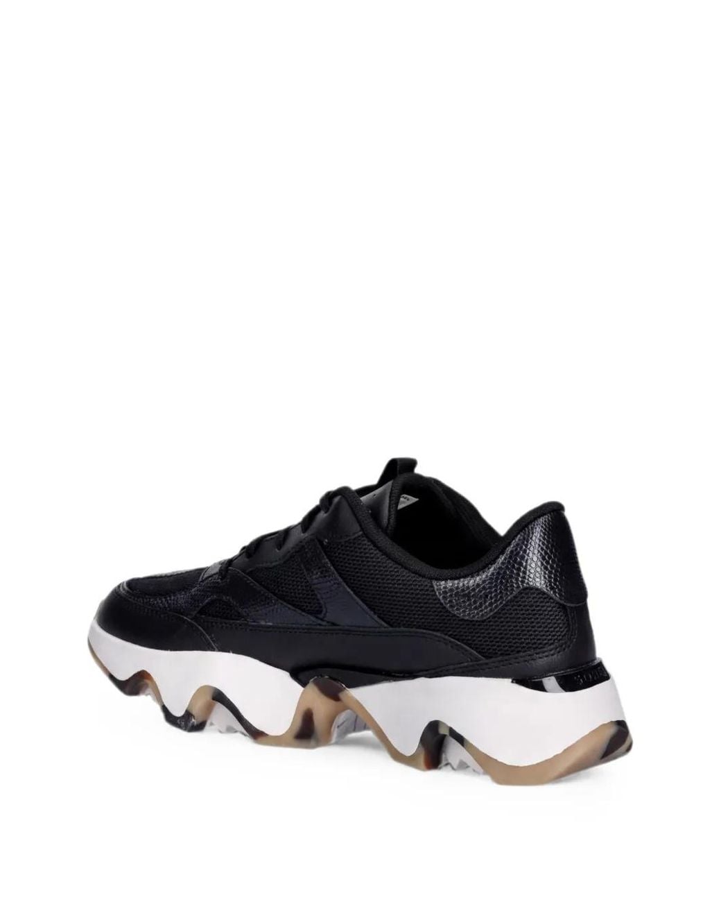 Sorel Black Kinetic Array Sneakers Mit Einsätzen