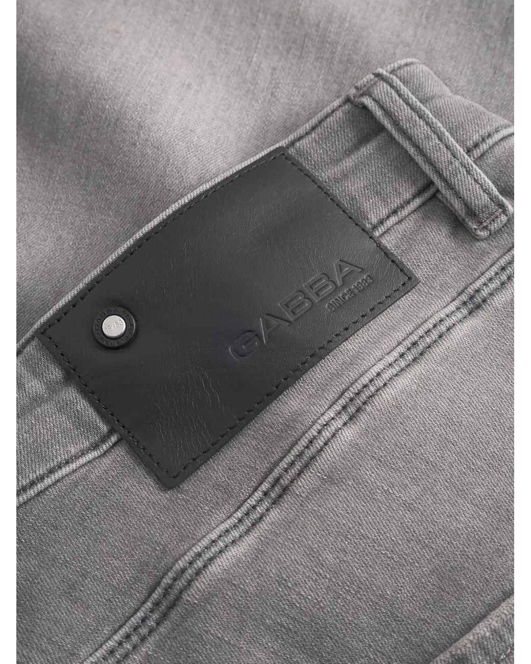 Gabba Gray Rey Denim-Wash Jeans for men