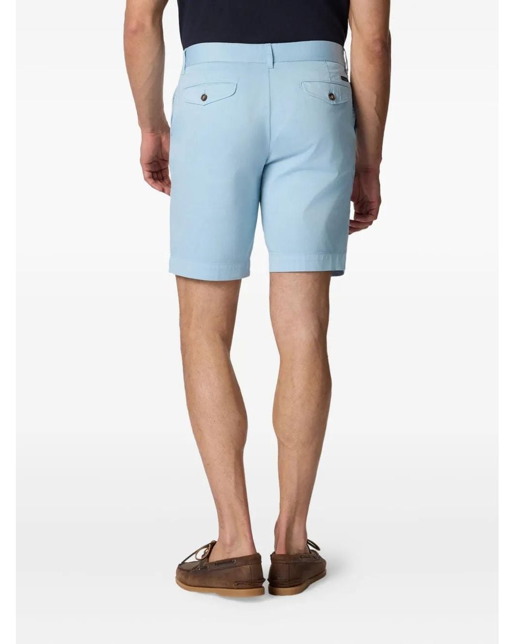 Brooks Brothers Blue Cotton Shorts for men