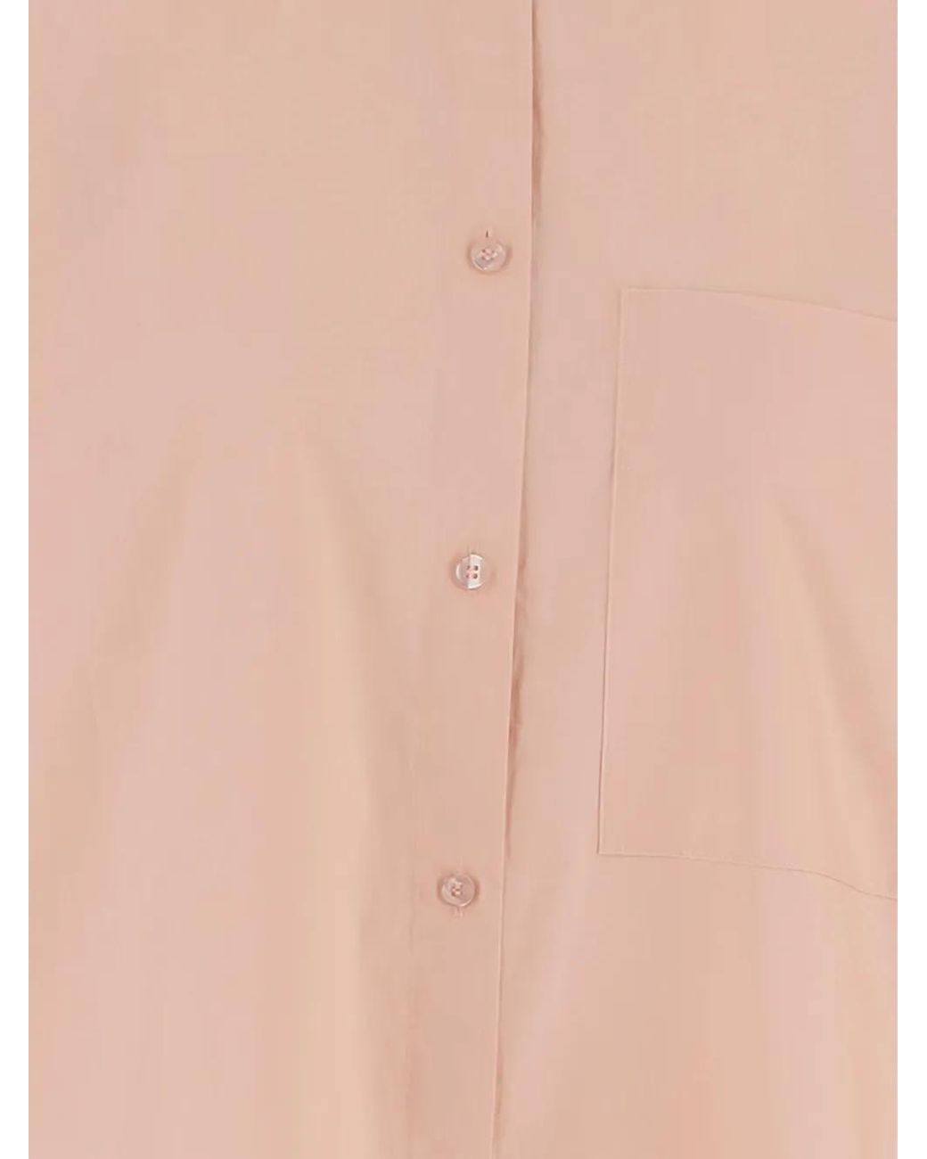 By Malene Birger Pink Derris Long-Sleeve Shirt