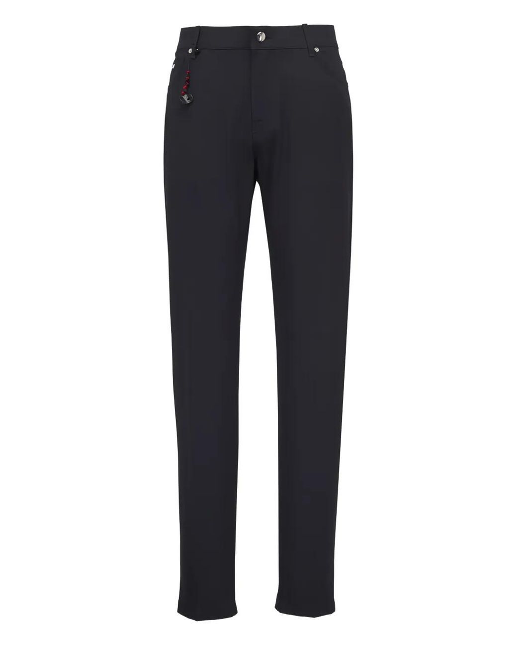 Marco Pescarolo Blue Slim Trousers for men