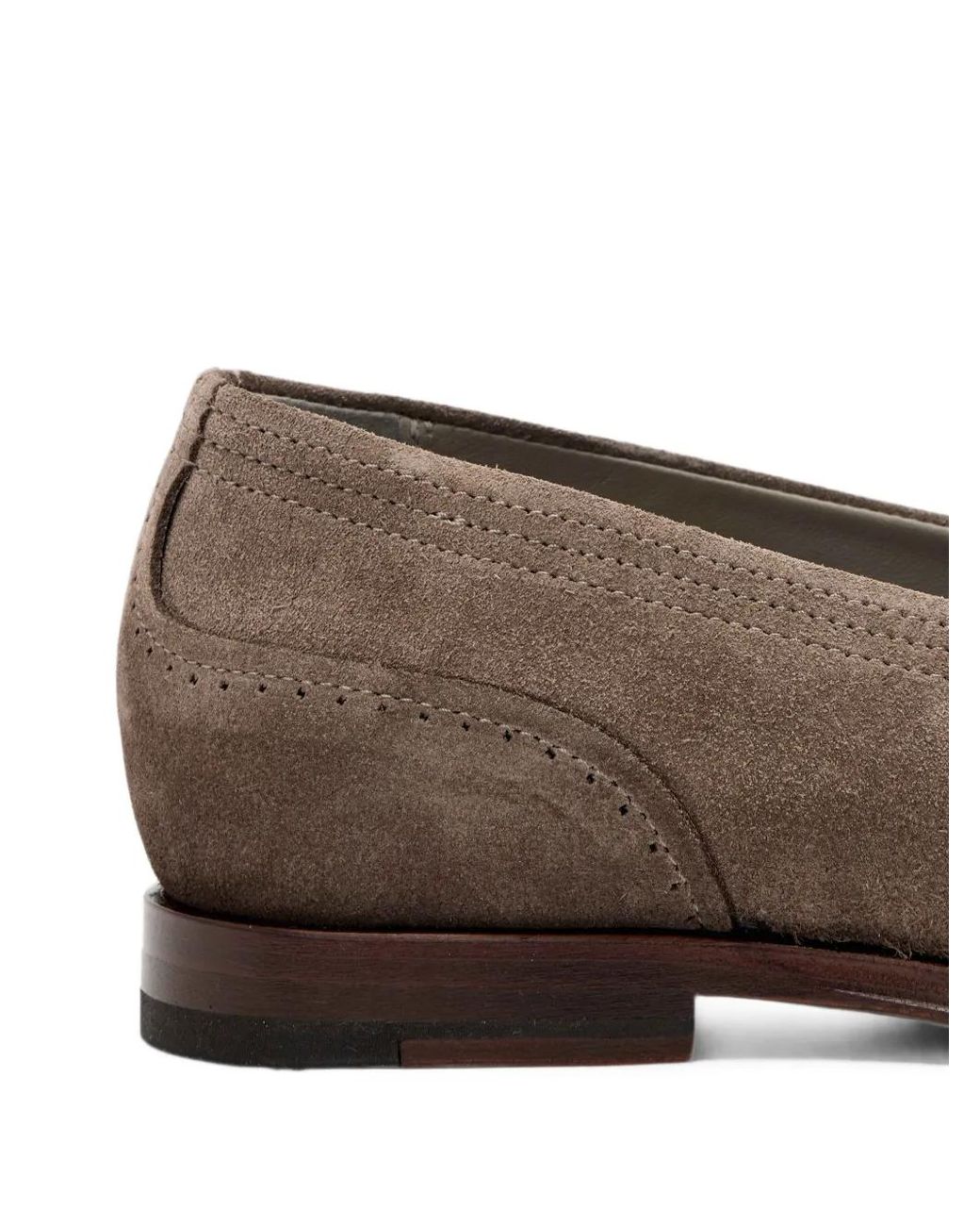 AllSaints Brown Jules Leather Loafers