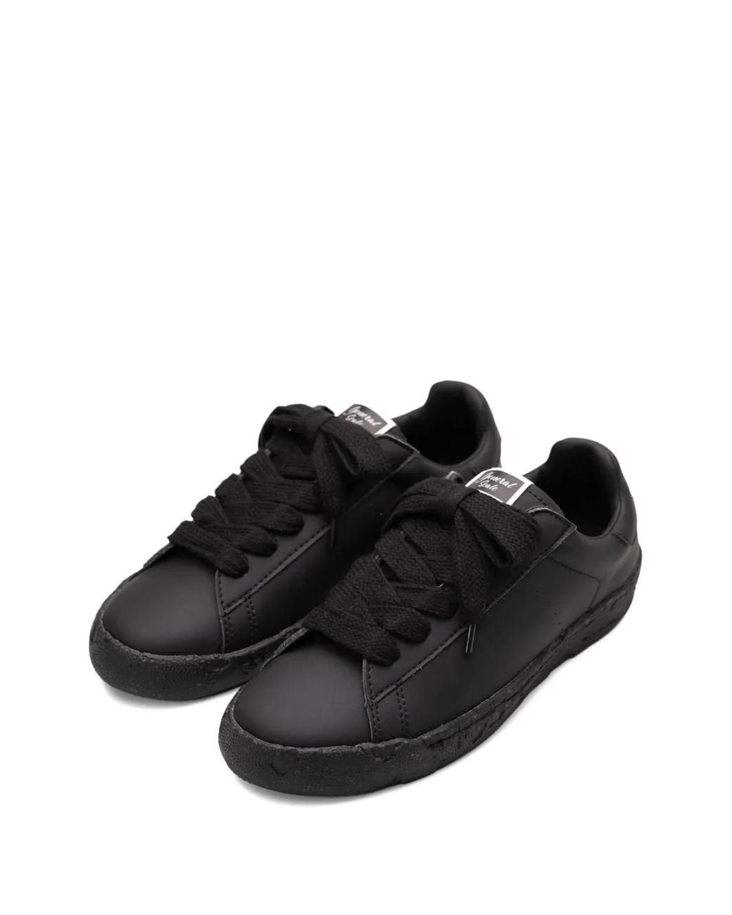 General Scale. Black Murray Low-Top Sneakers for men
