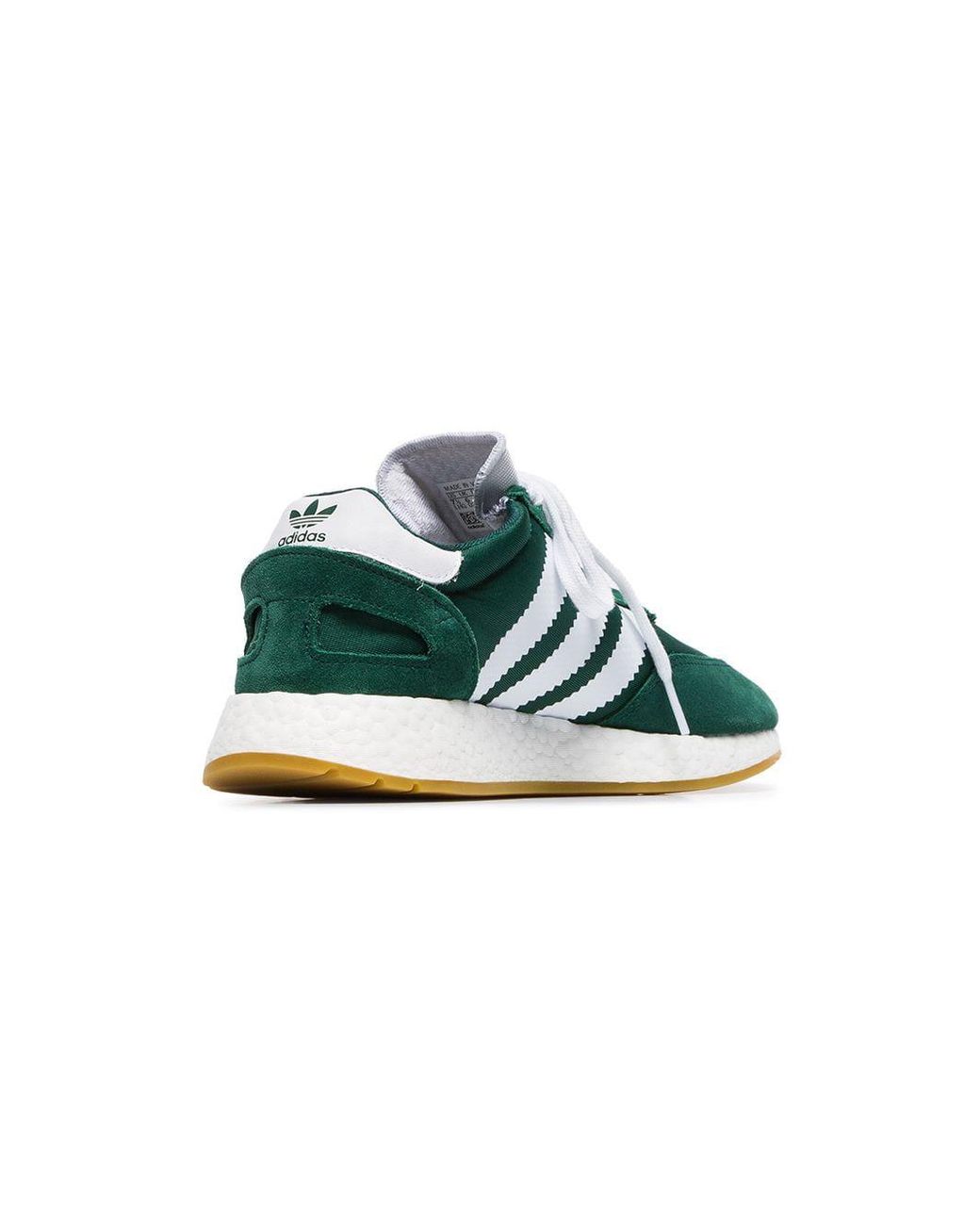 Held og lykke Withered Bluebell adidas Green And White I-5923 Mesh And Suede Leather Sneakers | Lyst