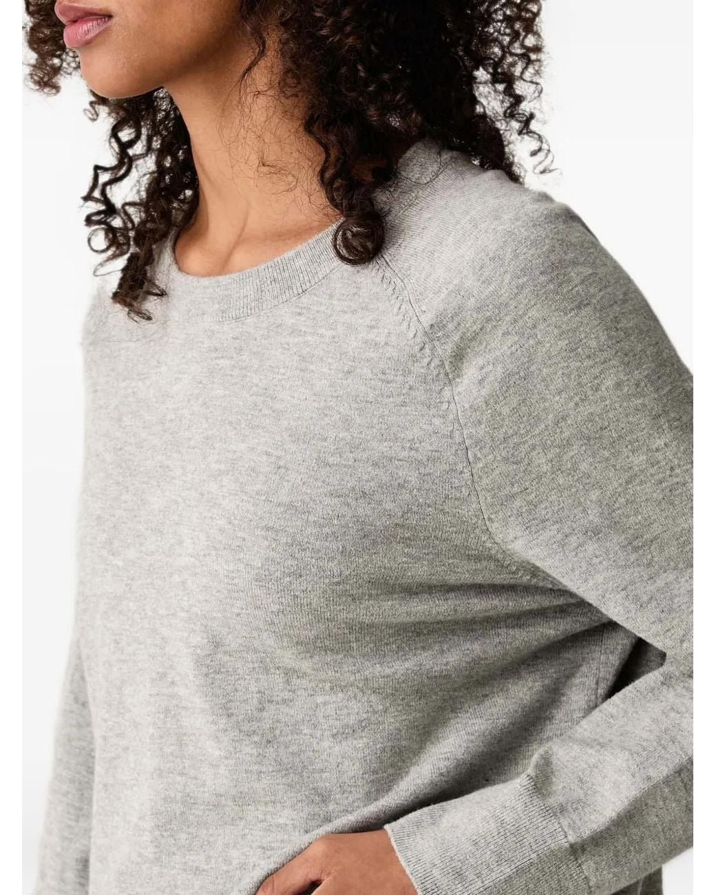 Marc O' Polo Gray Raglan-Sleeve Sweater