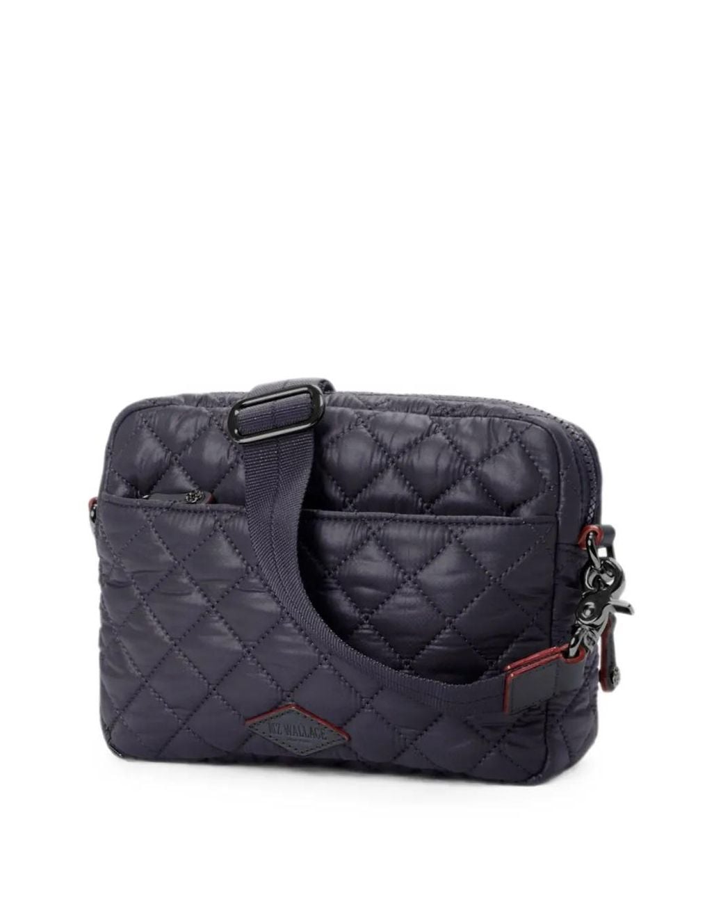 MZ Wallace Black Small Metro Camera Quilted Crossbody Bag