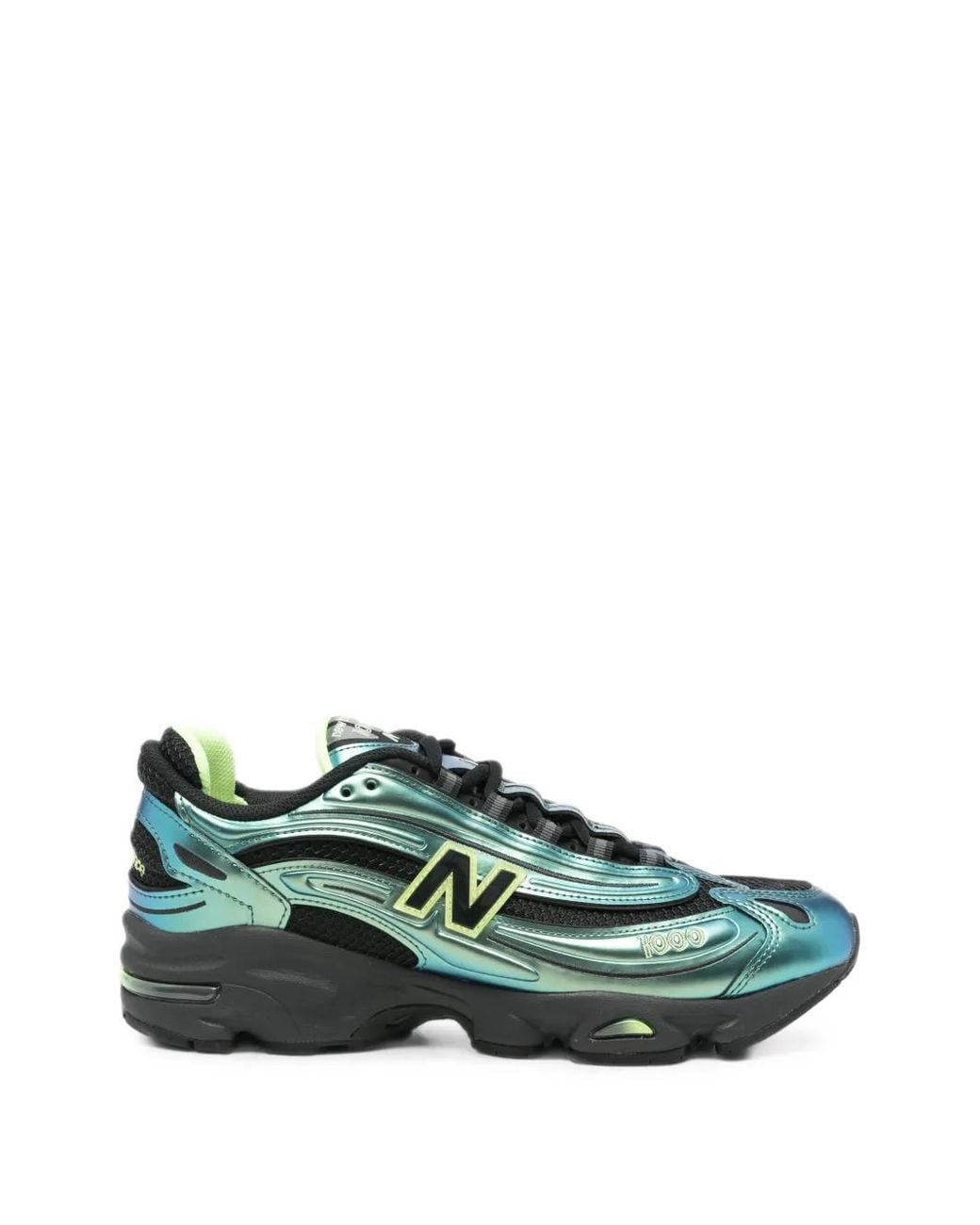 New Balance Green 1000 Metallic Sneakers