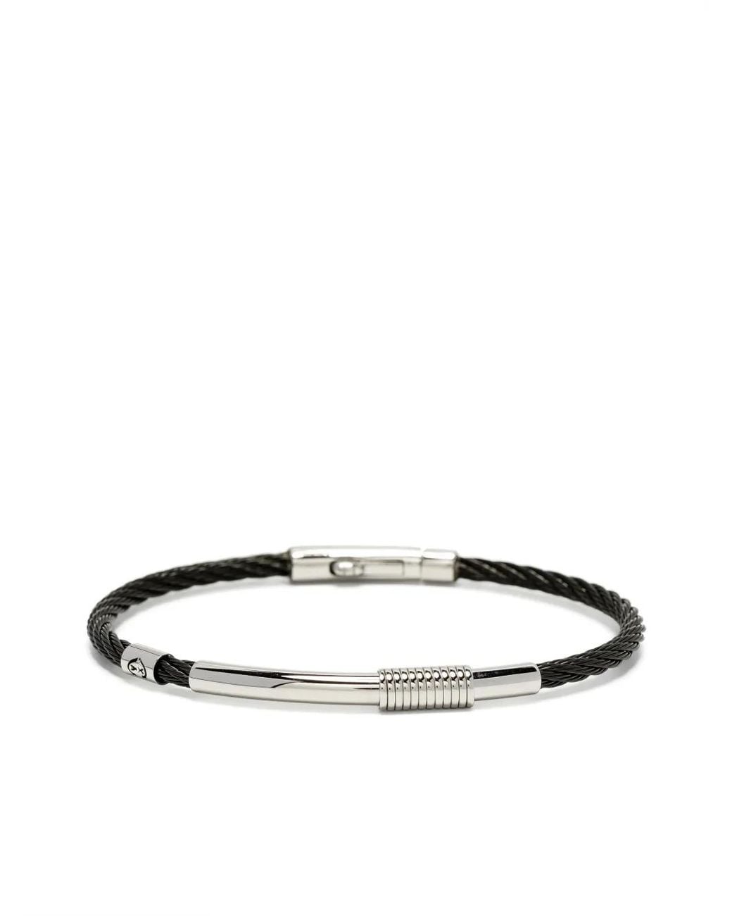 Charriol White Celtic Gentleman Driver Bracelet for men