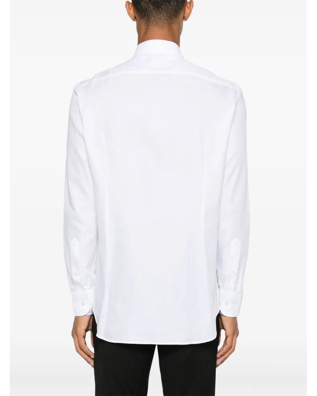 Etro White Pegaso Embroidery Shirt for men