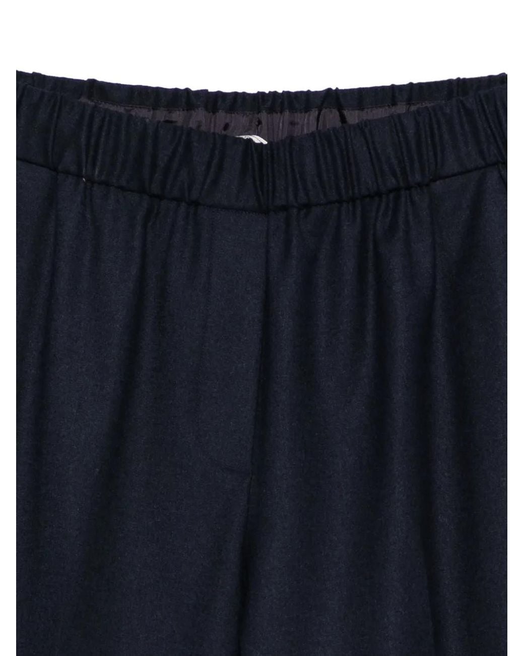 Antonelli Blue Elasticated-Waist Trousers