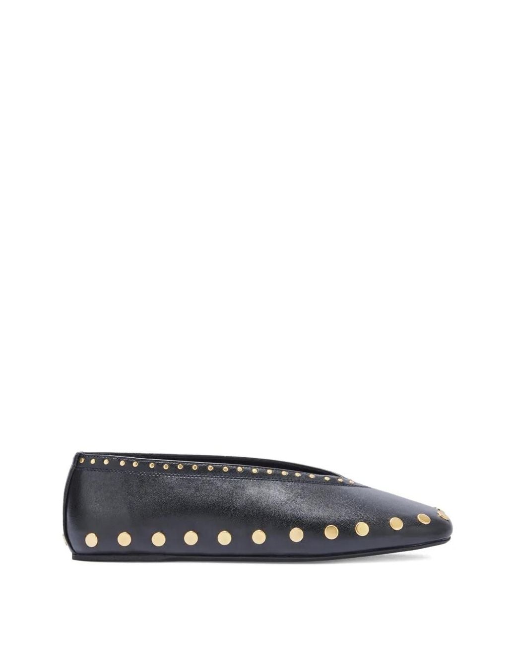 Ganni White Jenny Ballerinas