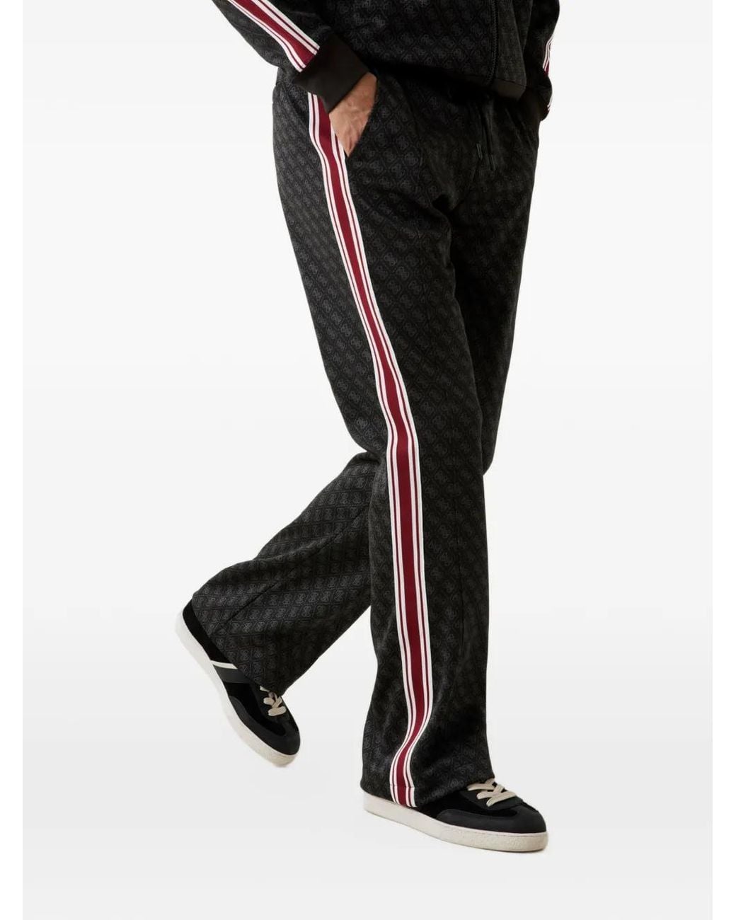 Guess Black Straight-Leg Sweatpants for men